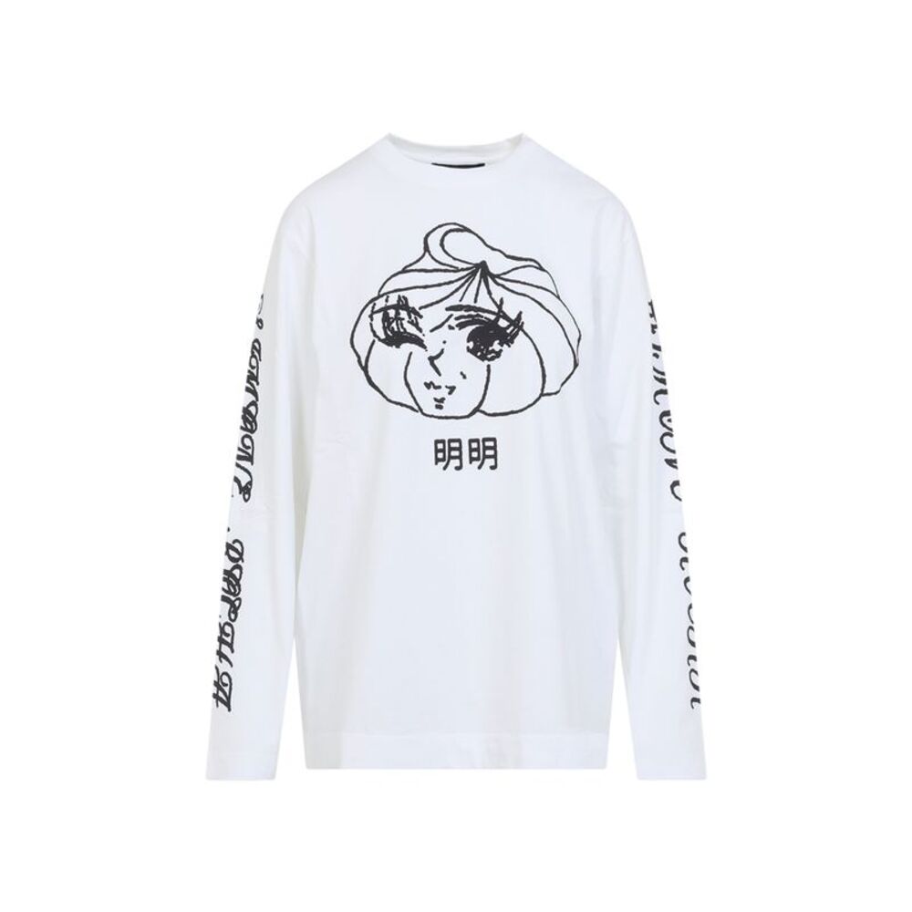 Simone Rocha Dim Sum Logo Print T-Shirt Women